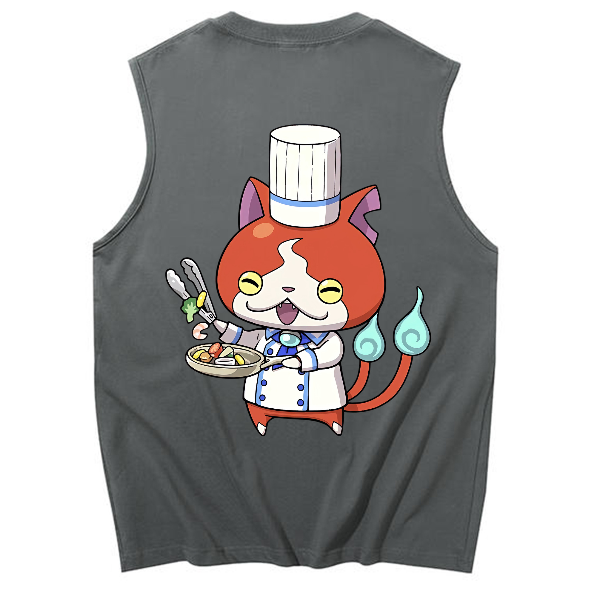 （画像用） 妖怪ウォッチ Yo-kai Watch コットン100％タンクトップ（背面プリント）